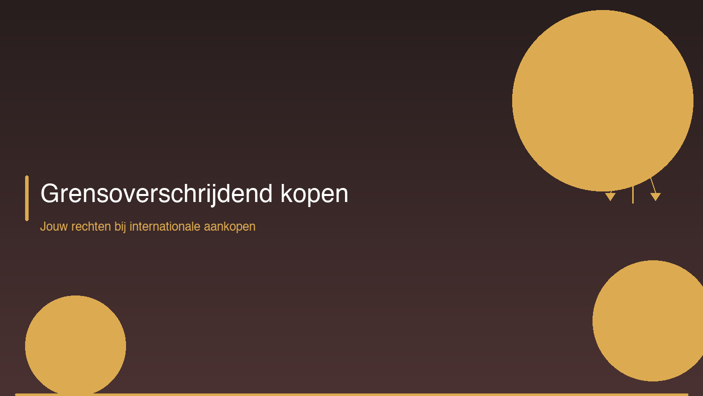 Grensoverschrijdend kopen: jouw rechten bij internationale aankopen