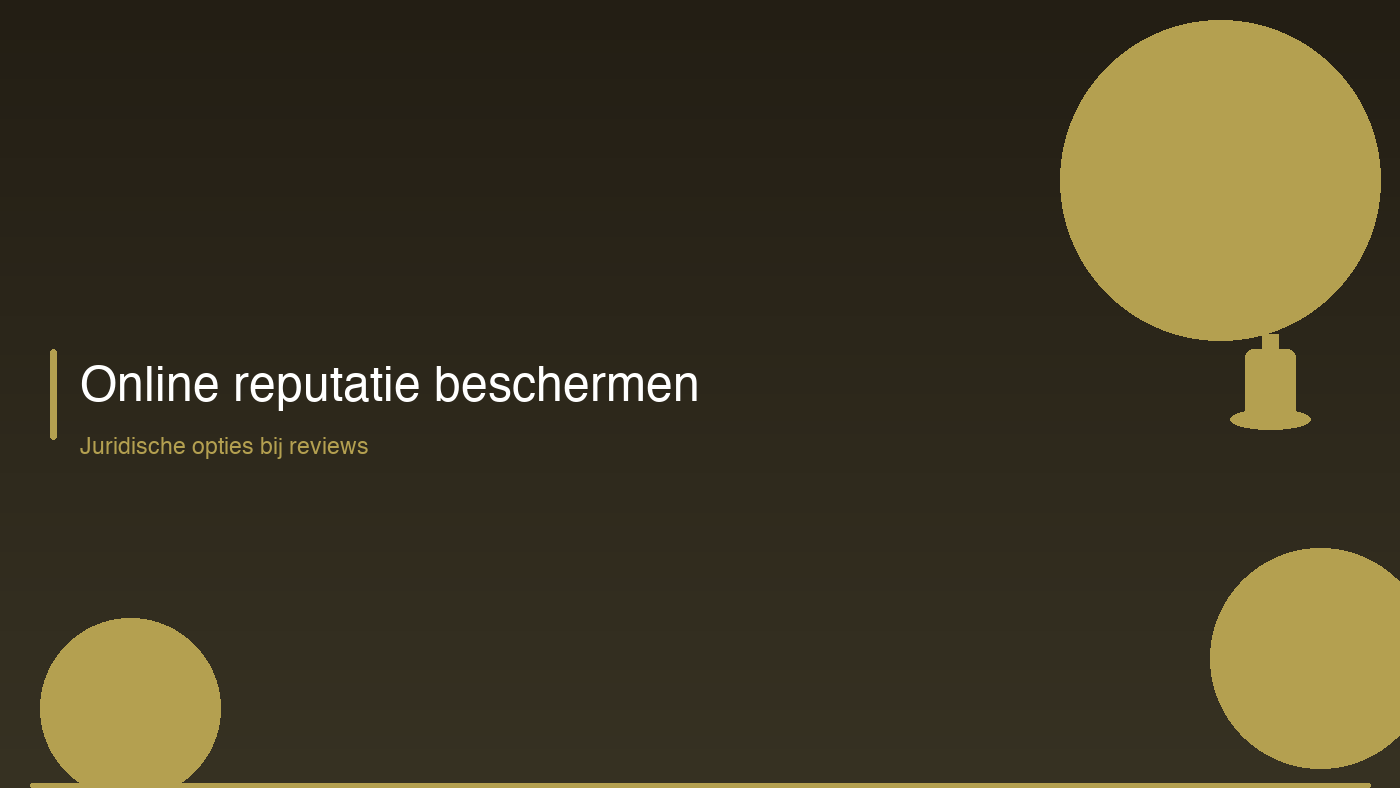Online reputatie beschermen bij onterechte reviews